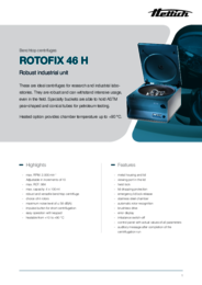 Data sheet | ROTOFIX 46 H
