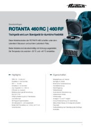 Datenblatt | ROTANTA 460 RC | RF