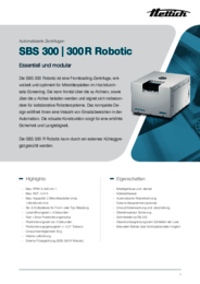 Datenblatt | SBS 300 | 300 R Robotic