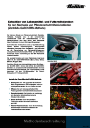 Methodenschrift - QuEChERS