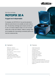 Data sheet | ROTOFIX 32 A (IVDR)