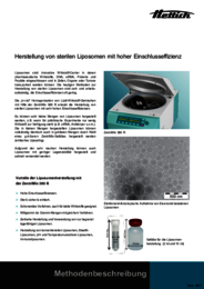 Methodenschrift - Liposomen